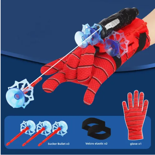 Guante Lanza Telaraña Spiderman Heroe Marvel
